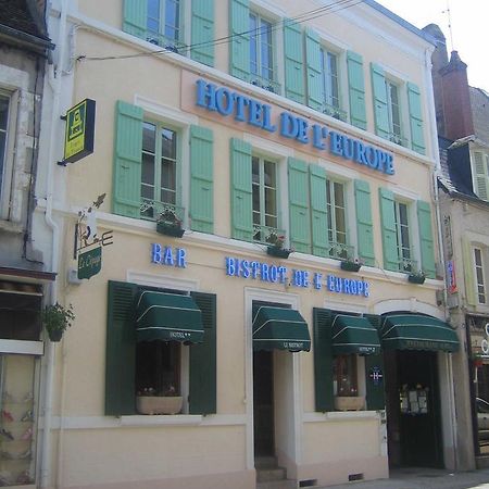Hotel Logis De L'Europe Restaurant Le Cepage Corbigny Exteriér fotografie